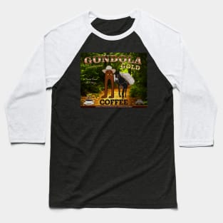 Gondola Gold Coffee Baseball T-Shirt